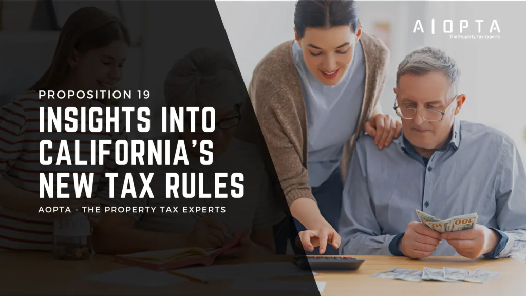 Proposition 19: Insights into California's New Tax Rules with the background of family computing a property tax refunds